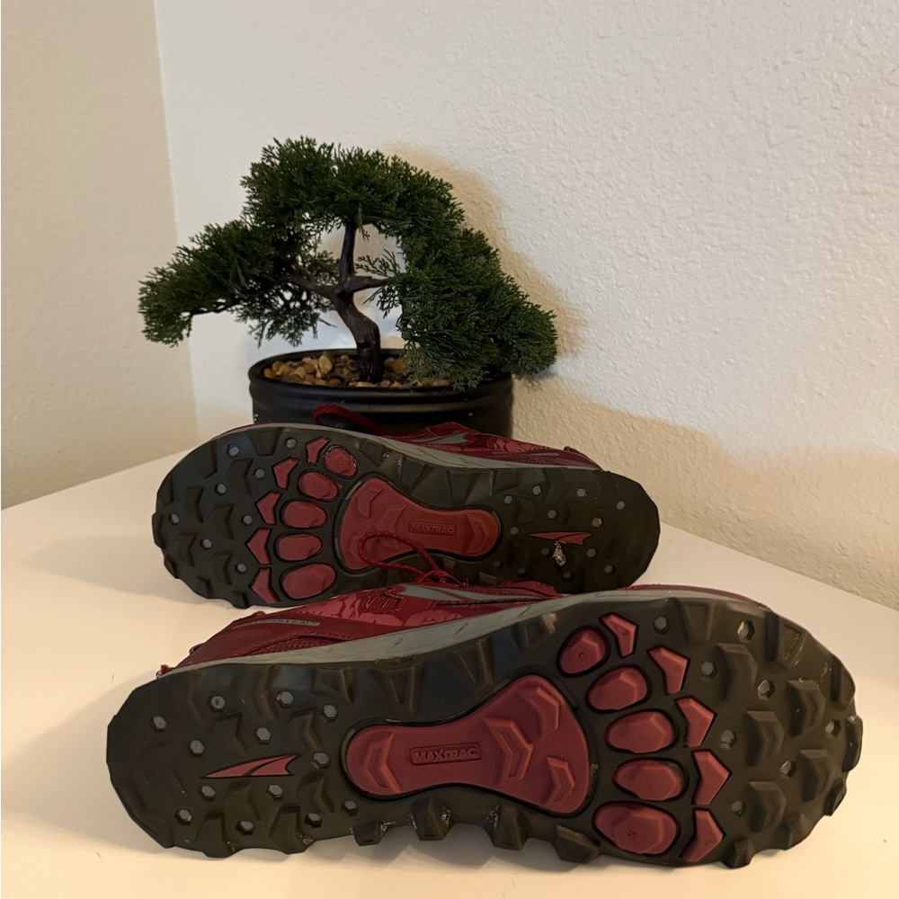 Altra Maroon Trail Running Shoes - Picture 3 of 6